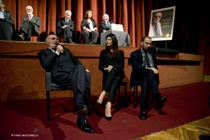 da sx Francesco Rosi, Ilaria D'Amico, Giuseppe Tornatore